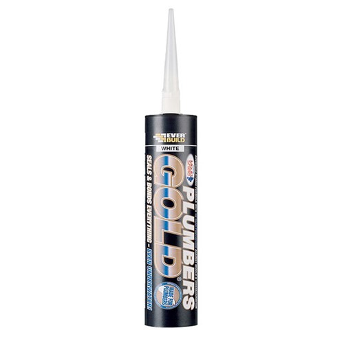 Everbuild Plumbers Gold Sealant & Adhesive Clear - 290ml