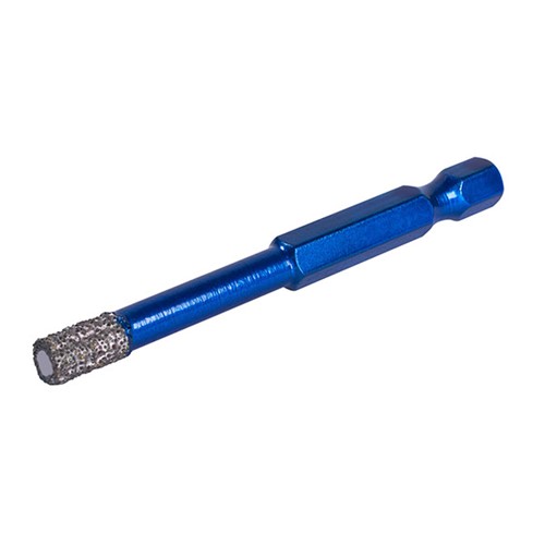 Mexco Wax Filled 6mm Hex Fit Tile Drill Bit - A10VBDB6