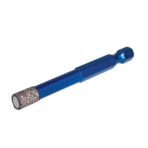 Mexco Wax Filled 7mm Hex Fit Tile Drill Bit - A10VBDB7