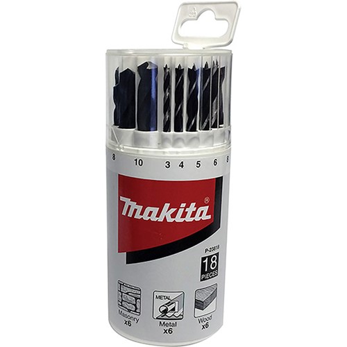 Makita 18 pieces Drill Bit Set - P-23818