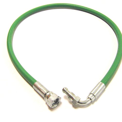 Nu-Way 1/4" Male Swept x 3/8" Female Straight x 890mm Biogreen Hose - E05147Y