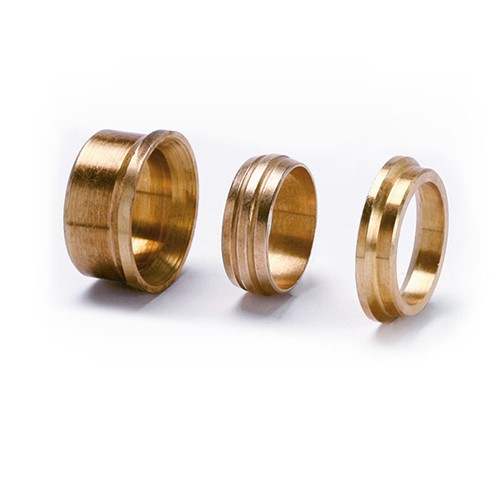 Express Compression Brass 3 Piece Reducing Set 15mm x 10mm