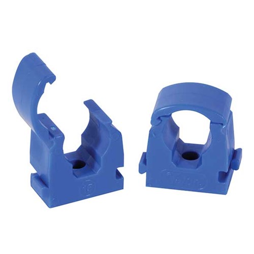 Talon 15mm Cold Identification Pipe Clip - Bag of 20