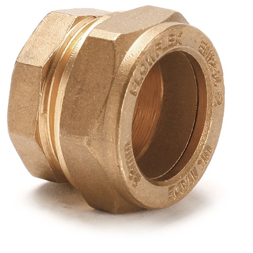 Express Compression Brass Stop End 10mm