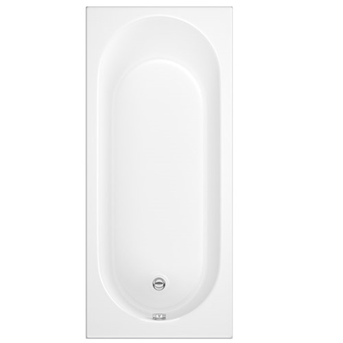 Xi 1700mm x 750mm Single Ended Bath - White