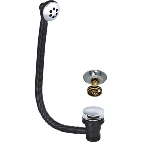 IB Click Clack Bath Waste Assembly - Chrome