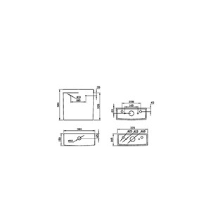 Epsilon Square Close Coupled Closed Back WC Pan & Dual Flush Cistern & Sandwich Soft Close Seat - White