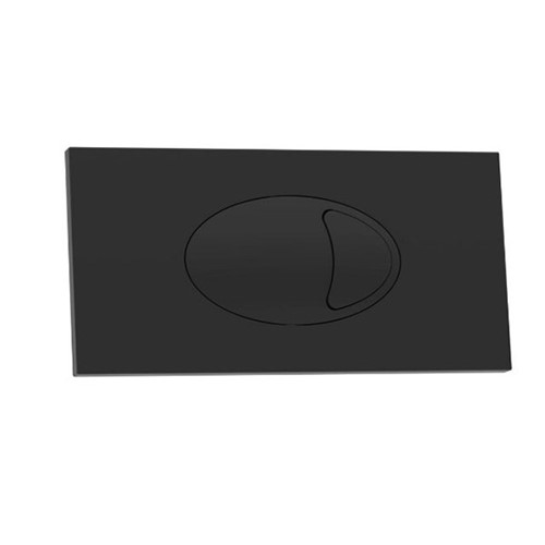 IB Square Dual Flush Plate - Black