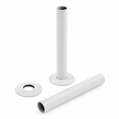 18mm x 130mm Towel Warmer Sleeve Set - White