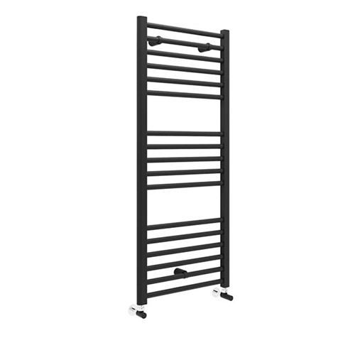 1600mm x 400mm Straight Towel Warmer - Matt Black