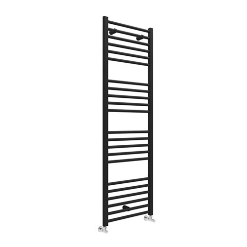 1600mm x 600mm Straight Towel Warmer - Matt Black