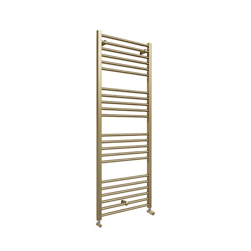 1600mm x 600mm Straight Towel Warmer - Brushed Brass