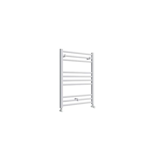 800mm x 600mm Straight Towel Warmer - White