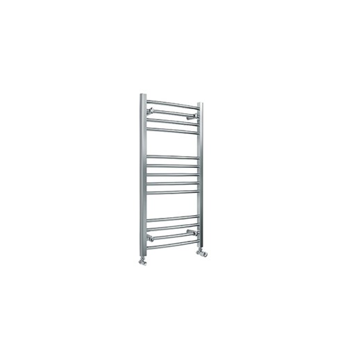 1000mm x 500mm Curved Towel Warmer - Chrome