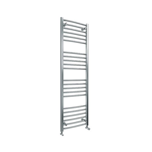 1600mm x 500mm Curved Towel Warmer - Chrome