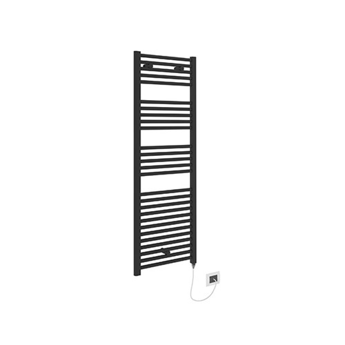 1375mm x 480mm Electric Towel Warmer - Matt Black