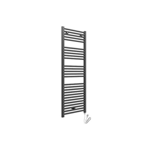 1375mm x 480mm Electric Towel Warmer - Anthracite
