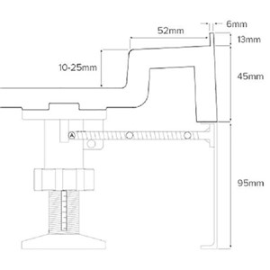 Alpha Riser Kit up to 1100mm x 900mm