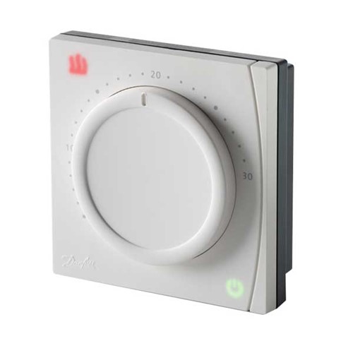 Danfoss RET1000MD Room Dial Thermostat with Delay Start - 087645400