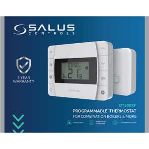 Salus DT500RF Wireless Digital Programmable Thermostat