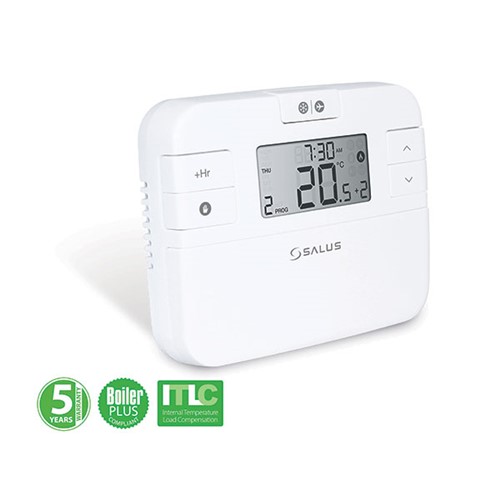 Salus RT510+ Hard Wired Programmable Room Thermostat with ITLC