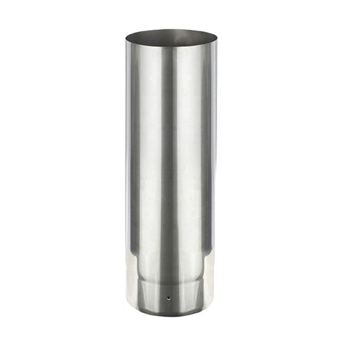 Schiedel PrimaSmooth Chimney Flue Pipe 125mm x 200mm x 0.6mm Black