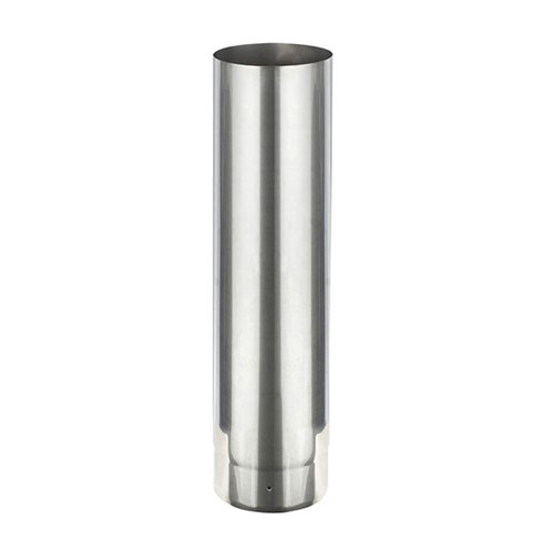 Schiedel PrimaSmooth Chimney Flue Pipe 125mm x 450mm x 0.6mm Black