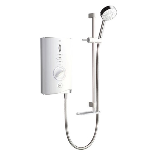 Mira Sport Max Electric Shower 10.8kw White/Chrome - 1.1746.008