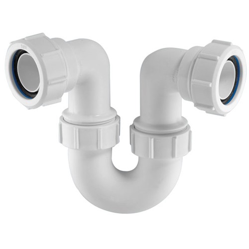 McAlpine 1 1/2" Running Trap - 75mm Water Seal