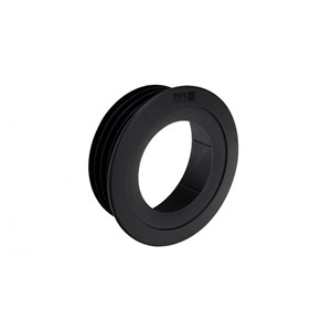 Pipesnug 110mm Waste Pipe Fitting Black - PSB110