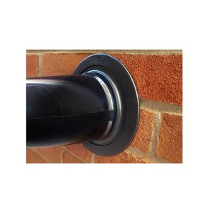 Pipesnug 110mm Waste Pipe Fitting Black - PSB110