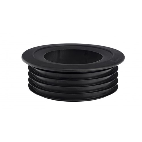 Pipesnug 110mm Waste Pipe Fitting Black - PSB110