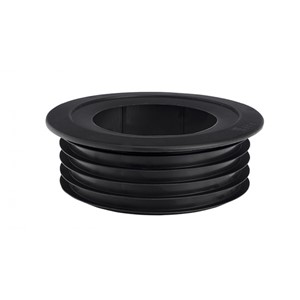 Pipesnug 110mm Waste Pipe Fitting Black - PSB110
