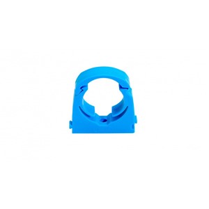 Talon 25mm - 27.4mm MDPE Single Hinged Clip Blue