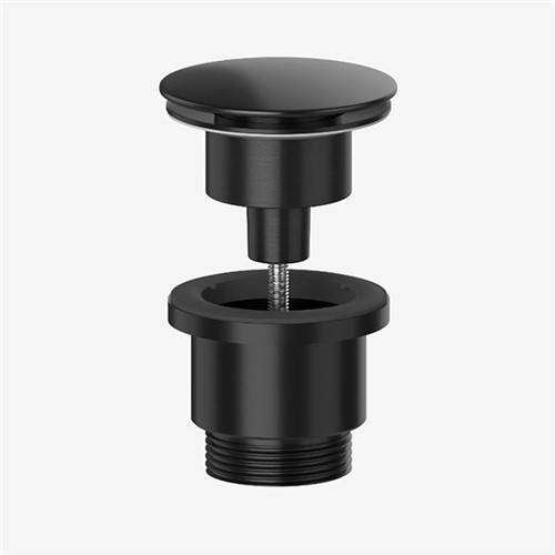 Viva Universal Clicker Basin Waste - Matt Black BWUNI/MB