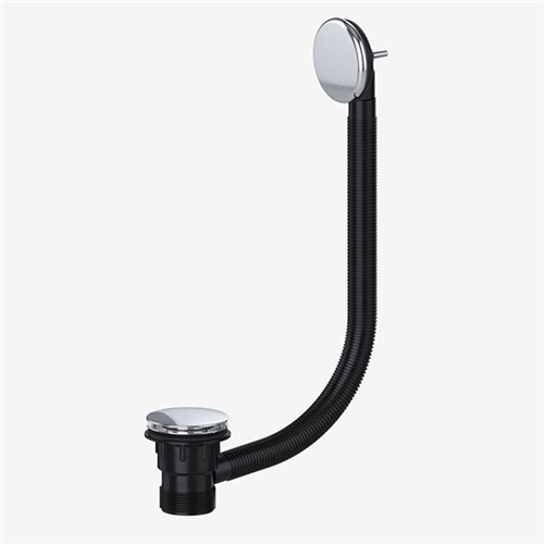 Viva Clicker Combination Bath Waste - Chrome - CWB02