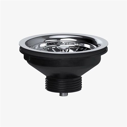 Viva 1 1/2" Sink Basket Strainer Waste Stainless Steel - PP0011