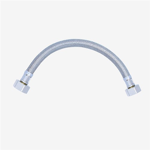 Viva 1/2" x 1/2" - 300mm Long Flexible Hose - SSH13