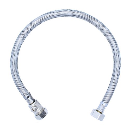 Viva 1/2" X 15mm Isolator 500mm Long Flexible Hose - SSH2/A