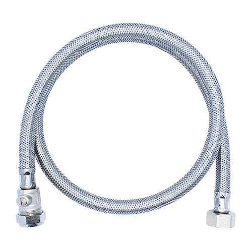 Viva 150mm Long Flexible Hose with 1/2" x 15mm Isolator
