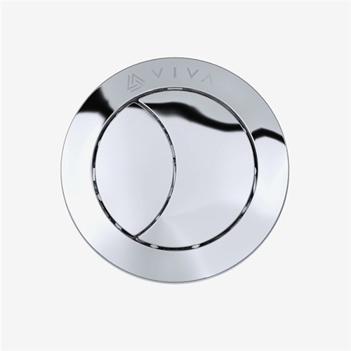 Viva Uni-Button Universal Push Button - Chrome - UNI/SB