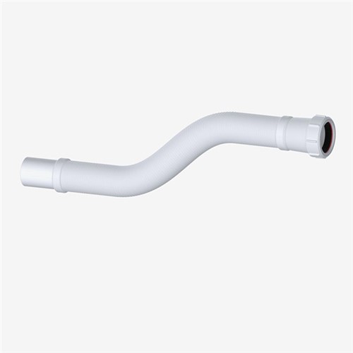 Viva 1 1/2" Compression x Plain Spigot Flexible Waste Connector - WFLEX02