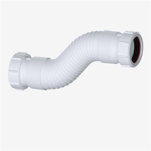 Viva 1 1/2" Compression x Compression Flexible Waste Fitting - WFLEX06