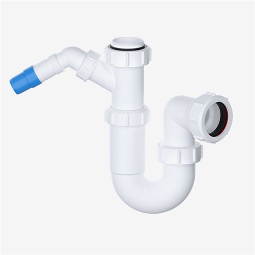 Viva 1 1/2" Sink Trap with Single 135 degree Nozzle - WTST01